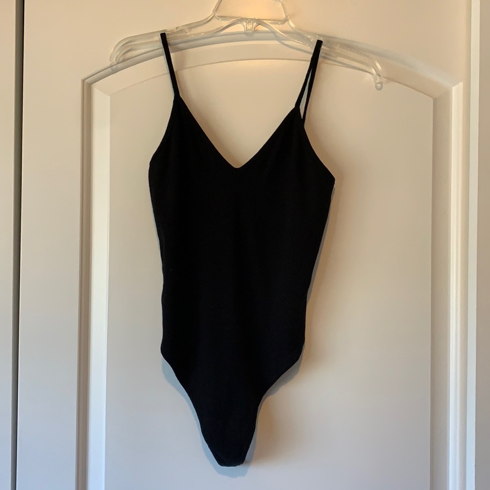Gently used BP Rib Knit Bodysuit (size: medium)